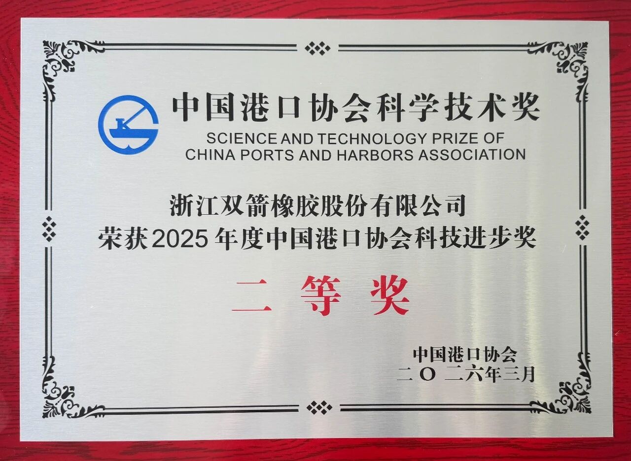 喜報｜雙箭股份榮獲2025年度中國港口協會科學技術獎！